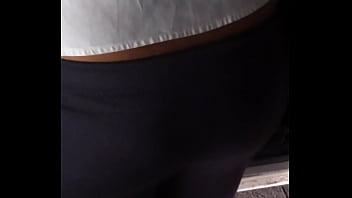 Preview 4 of Kristina Spicy - un rico culito en mayon gris