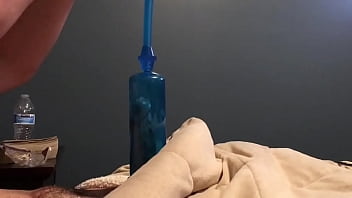 Preview 2 of Africa Porn Sex Video - Pumping up my Penis