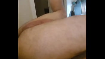 Preview 4 of Pervy Daddy At Work - My bf loves to get fucked while tied at the wrists and blindfolded. Share if you want next