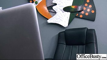 Preview 2 of Sis Think About Her Brother - Office Slut Girl With Big Tits Perform Intercorse vid-08