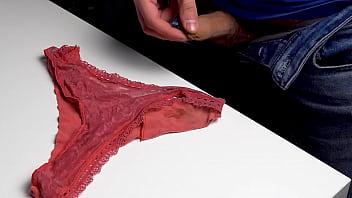 Preview 1 of Anjol Summar - I stole my stepsister&#039_s dirty panties and secretly masturbated on them,  staining them in my sperm.