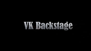 Preview 1 of Lesbian Dress - DP Jessie Way - 2 Big Cock in Action - Uncensored - VK Backstage   Combo