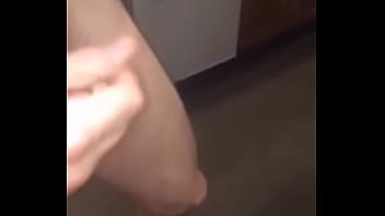 Preview 1 of Skinhead Latex Gloves Gay - Cumshot sexting with one of my girls.