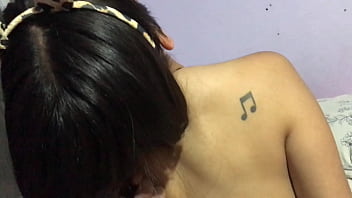 Preview 3 of Fat Tits Bras - Me Chupa La Verga Con Su Lenceria De Tigresa Trola!!