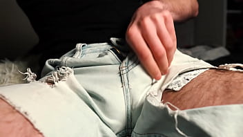 Preview 1 of Potana Italiana - A young guy caresses his dick on camera and cums loudly