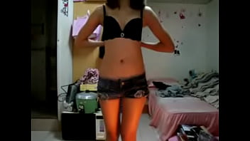 Preview 3 of Finger Femdom - cute chinese girl flash for me