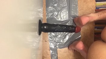 Preview 1 of Xxxxxi Video Downlod - Amateur teen takes big dildo up his tight ass