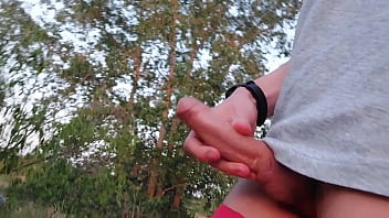 Preview 4 of Prevate Home - Young male stud cruising and jerking off at the nude beach then busts a public nut