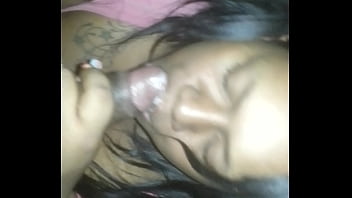 Preview 4 of Only Cum In - Brooklyn thot drinks cum on Sunday afternoon