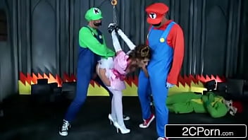 Preview 4 of Porrno Star - super mario xxx parody brazzers