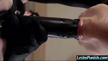Preview 2 of Movie Cum - Mean Lez And Sweet One Punishing Each Others vid-19