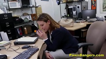 Preview 2 of Accidentally Fucking Ass Cry - Busty Lady Trades With Her Tits And Pussy For Cash