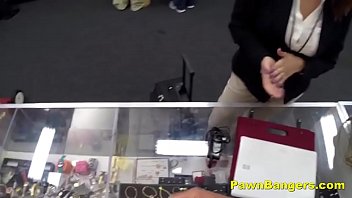 Preview 1 of Accidentally Fucking Ass Cry - Busty Lady Trades With Her Tits And Pussy For Cash