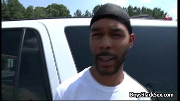 Preview 1 of Mellsni Monroe Belly Down - Interracial hung hairy assed black raw fucks muscled older white 07