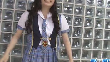 Preview 1 of Free Porn Supergirl Xvideo - Ayane Okura sweet schoogirl masturbating in solo