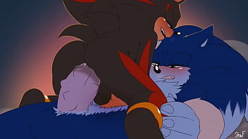 Preview 2 of Bbw Klimax - Shadow rides werehog Sonic anal