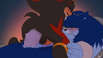 Preview 1 of Bbw Klimax - Shadow rides werehog Sonic anal