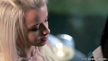 Preview 1 of Cindy Lover - Blonde Fellucia Makes a Cock Blow Faster