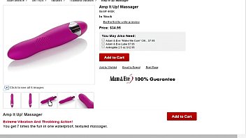 Preview 2 of Bi Couple Meets - Adam and Eve Amp It Up! Sex Toy Massager Review