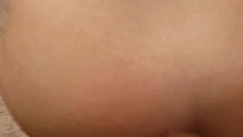 Preview 3 of Hot Moms Teacher - black top cum on white bottom ass