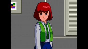 Preview 3 of Slim Girl First Time Sex - [Arcade] Mahjong Yuugi [1990]