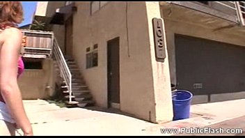 Preview 4 of Sanilounxxxxx - Public flashing ginger10