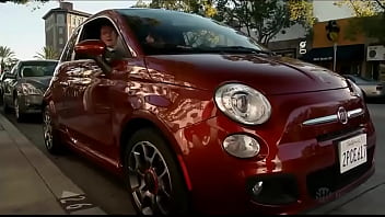Preview 4 of Young Ptitie - House of  Lies - Car Hand Job Scene