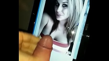 Preview 1 of Force Horny Man - My cum Tribute for Karliegh Foster :)