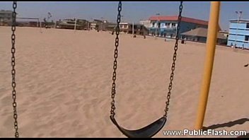 Preview 4 of Free Turbanli Kaynana - Public flashing ginger02