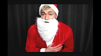 Preview 1 of Sons Drinks Friends Fuck Mom - Sexy Santa