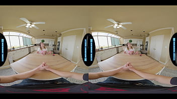 Preview 1 of Bruno Sally - You Fuck The Slutty Babysitter Over the Kitchen Counter - Chanel Camryn - LethalHardcoreVR