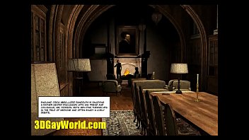 Preview 1 of Molkva Khalifa - Lord Randolph and Hot Man Meat in an Alley 3D Gay Comics