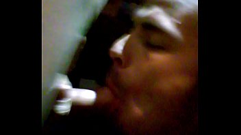 Preview 4 of Pale Swinger Dildo - sucking my step daddy&#039_s fat cock