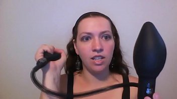 Preview 2 of Gianna Michaels Bra - Adam &amp_ Eve&rsquo_s Vibrating Inflatable Anal Plug Review