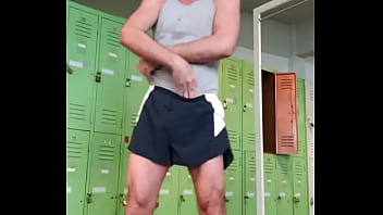Preview 2 of Cum On Hair Japanese - Pervy PapiFachero loves stripping down and taking a shower after a good sweaty workout! #gymshorts #gymbulge #gym #gymlif ...