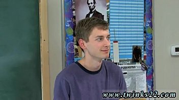Preview 1 of White Person - Porn emo gay teen The two super-sexy twinks are in the classroom and