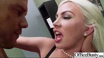 Preview 3 of Masturbating With A Double Dong - Big Juggs Slut Girl Enjoy Hard Sex In Office movie-17