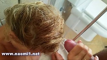 Preview 3 of Hot Bigpoussy - Shampoo piss by naomi1