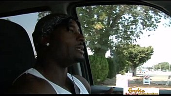 Preview 1 of Leight Derby Sex - Naturally busty cougar riding a black cock in a hot interracial fuck