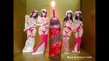 Preview 1 of Dangdut Shemoms Bugil - Christmas Dick