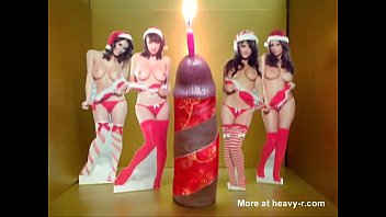 Preview 4 of Dangdut Shemoms Bugil - Christmas Dick