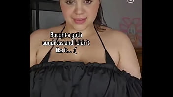 Preview 1 of Lacey Banghard With Big Cock - Goth sundresses