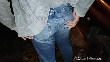 Preview 4 of Milf Doces - Mijando na a rua exibicionismo feitiche da Barbie Fit