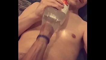 Preview 2 of Jordi Video Download - Cock in bottle