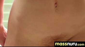 Preview 2 of Chat Nurs Xxx Blue Film - his first nuru massage 18