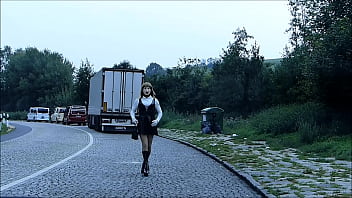 Preview 2 of Xxxshit Compilation - Rubberdoll Monique - On the streets as a rubberwhore (Part 3)