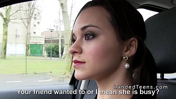 Preview 2 of Teasing You Pb - Stranded teen sucks and fucks in car