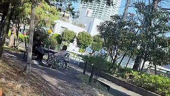Preview 1 of Skodeng Tengah Main - とある男の忘備録　車イスちび