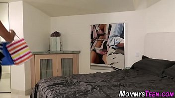 Preview 1 of Porno Teach - Classy stepmilf posing