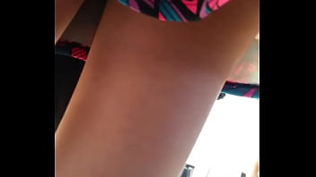Preview 4 of Indian Marfa Piroshka - Upskirt falda golazo
